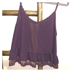 Forever 21- purple tank top- size small